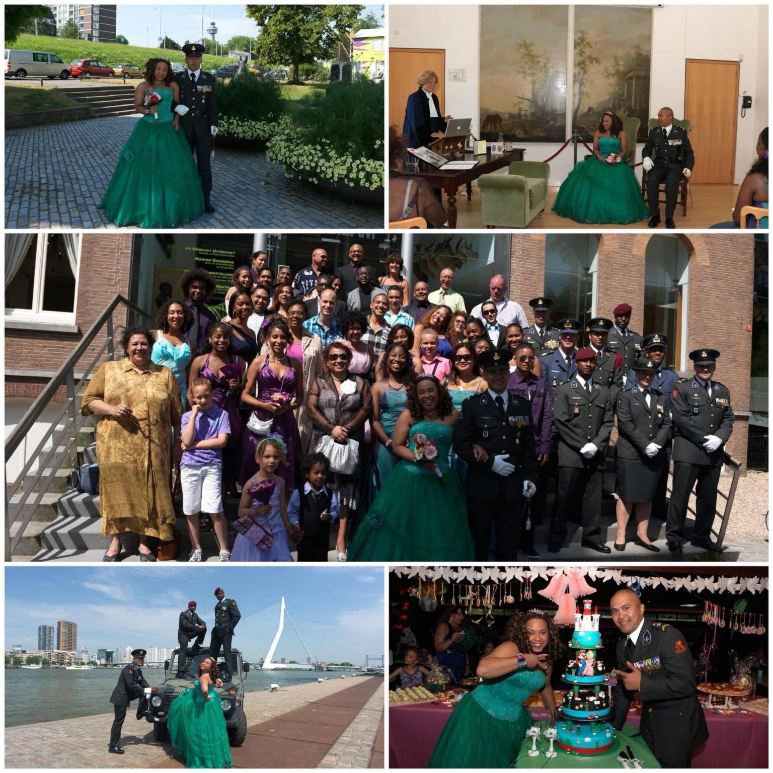 Achter elke militair staat een partner, familie en vrienden die de militair ondersteund. Wij zijn nu 21 jaar bij elkaar waarvan vandaag precies 15 jaar getrouwd. Ik weet dat het niet altijd makkelijk was. Happy anniversary Fayza and to our family and friends, thank you for being there for us!

[Alt-tekst in foto]

#defensie #dosco #clas #dcpl #werkenbijclas #koninklijkelandmacht #landmacht #werkenbijdefensie #buddybijdefensie #buddy #verbindingdienst #verbindelaar #defensieinclusief #diversiteit #inclusie #samensterker #rotterdam