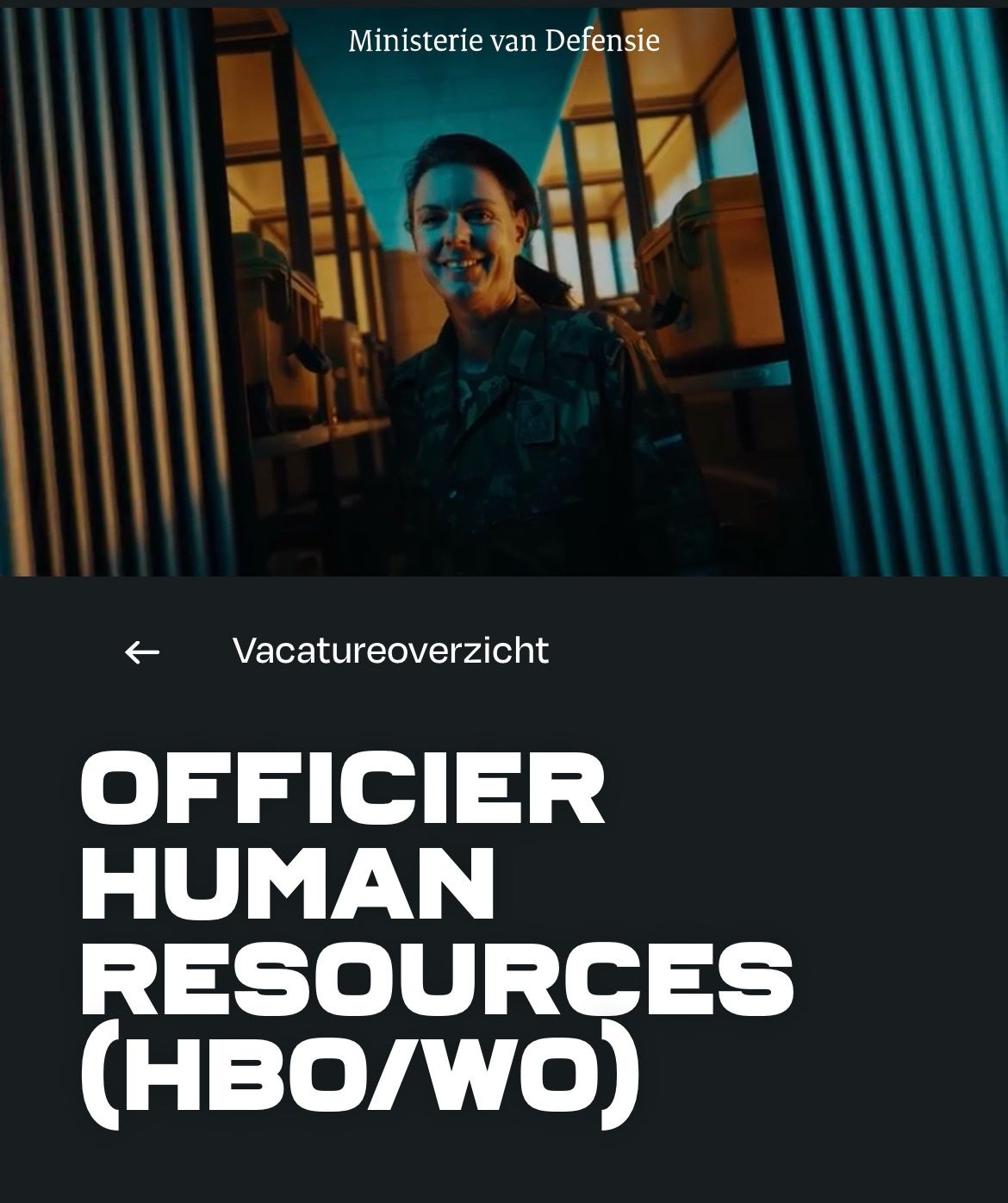 #vacature Heb jij een opleiding afgerond op het gebied van HR, Bedrijfskunde, Rechten, A&O psychologie of een soort gelijke opleiding met affiniteit voor HR? En wil je HR-adviseur worden in een grote, unieke organisatie? Als Officier Human Resources adviseer je managers en medewerkers van de Koninklijke Luchtmacht over HR-gerelateerde zaken. 

Je werkt als #CLRS HR-adviseur als het ware midden tussen de vliegtuigen en helikopters. En omdat ons militaire personeel over de hele wereld inzetbaar is, kun je ook worden uitgezonden. 

Spreekt deze functie en de #luchtmacht jou aan? Klik dan op de link ➡️ https://lnkd.in/eTBrSnkG voor meer informatie 

Op 30 oktober 25 is het mogelijk om een dag mee te lopen op het #AMC Eindhoven om te ervaren hoe het is om te werken op een militair vliegveld: https://lnkd.in/eYaEXxGs
#hrm #werkenbijdefensie