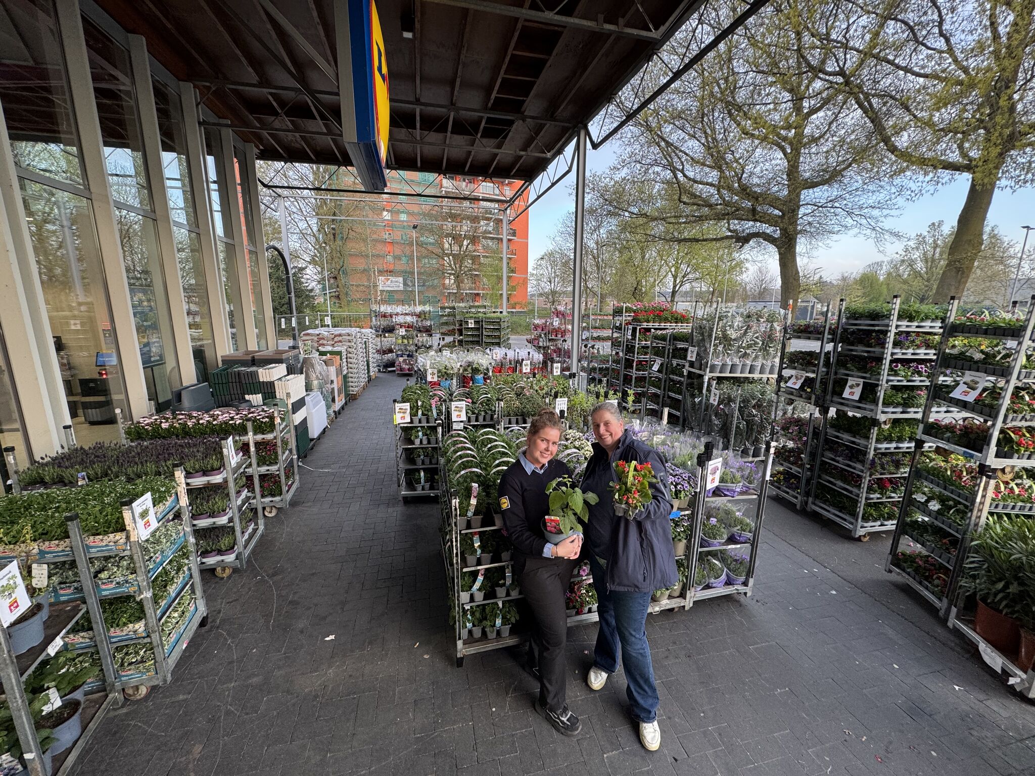 De plantjesmarkt bij Lidl Nederland - Eindhoven is weer in volle gang!

“𝘉𝘪𝘫 𝘓𝘪𝘥𝘭 𝘒𝘢𝘳𝘳𝘦𝘨𝘢𝘵, 𝘥𝘢𝘢𝘳 𝘪𝘴 𝘩𝘦𝘵 𝘧𝘦𝘦𝘴𝘵,
𝘞𝘢𝘢𝘳 𝘙𝘰𝘰𝘴 𝘦𝘯 Caresse 𝘫𝘦 𝘩𝘦𝘭𝘱𝘦𝘯 𝘩𝘦𝘵 𝘮𝘦𝘦𝘴𝘵.
𝘔𝘦𝘵 𝘣𝘭𝘰𝘦𝘮𝘦𝘯 𝘦𝘯 𝘱𝘭𝘢𝘯𝘵𝘦𝘯, 𝘻𝘰 𝘧𝘳𝘪𝘴 𝘦𝘯 𝘧𝘪𝘫𝘯,
𝘓𝘢𝘢𝘵 𝘫𝘰𝘶𝘸 𝘩𝘶𝘪𝘴 𝘰𝘧 𝘵𝘶𝘪𝘯 𝘦𝘦𝘯 𝘧𝘦𝘦𝘴𝘵𝘫𝘦 𝘻𝘪𝘫𝘯! “

🌷🍃
 
#Lidlbitproud #Werkenbijlidl #Teamlidl