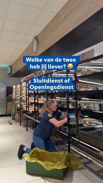 Welke dienst heb jij liever? 😛

#teamlidl #werkenbijlidl #supermarkt