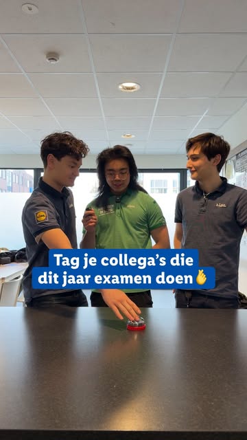 Kom werken bij Lidl en check de gratis examentrainingen. 😘 Tag je collega’s die dit jaar examen doen. 🫰

#teamlidl #werkenbijlidl #examentraining