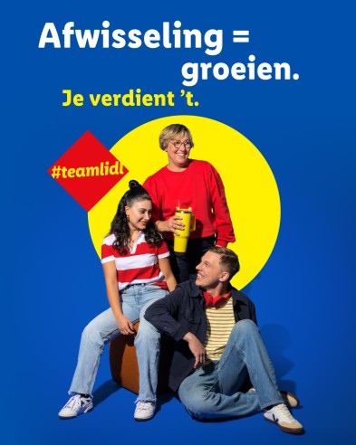 We zijn live met onze nieuwe internationale merkcampagne! 🥳

Niet alleen in Nederland, maar in alle 31 landen waar Lidl actief is, introduceren we onze nieuwe pay-off: Je verdient ’t.
Deze campagne laat zien dat het niet alleen gaat om onze producten, maar juist ook om de waardering voor onze collega’s 💙

Of je nu in de winkel staat, in het magazijn werkt, processen optimaliseert of nieuwe ideeën tot leven brengt: jouw inzet maakt het verschil. Elke volle winkelmand, elke tevreden klant en elke verbetering die we doorvoeren – overal zit het werk van #teamlidl achter 💪

Het succes van Lidl bereiken we alleen dankzij de inzet en betrokkenheid van al onze collega’s. Waardering, ontwikkeling, jezelf kunnen zijn en een goede werk-privébalans: je verdient ’t, allemaal 🫶

Een grote dank aan iedereen die hieraan heeft bijgedragen Mirjam Boersma Stephanie Mcmillan Fleur Dudink Fried - GC Westland ♜ / ⚑ Marlo van Kleef Elisa Smook Marieke Janssen en aan alle collega’s die staan te schijnen op onze nieuwe communicatiemiddelen 💙💛❤️

#werkenbijlidl #jeverdientt #teamlidl #lidlnederland #lidlinternationaal