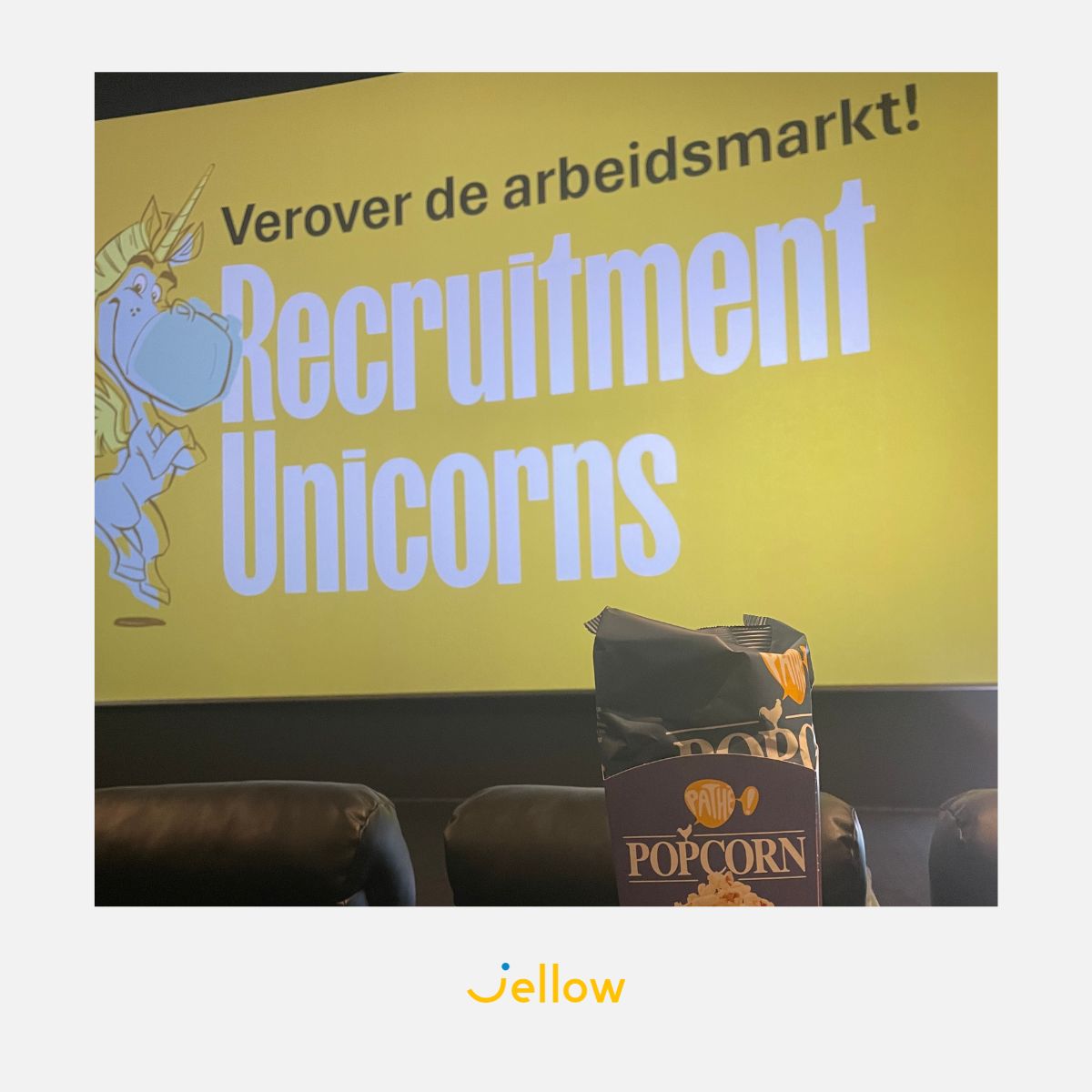 Afgelopen week hadden we de eer om deel te nemen aan het evenement 'recruitment unicorns' georganiseerd door Arjan Elbers 🌟

Tijdens het event werd er dieper ingegaan op de huidige dynamiek van de arbeidsmarkt en de invloed die dit heeft op bedrijven, werkzoekenden en professionals. Wij van Jellow mochten ook ons steentje bijdragen 'op het grote doek', waar we onze inzichten hebben gedeeld over het veranderende landschap van freelance werk en de steeds belangrijkere rol van netwerkplatformen in het vinden van topkwaliteit talent.

#RecruitmentUnicorns #Arbeidsmarkt #Jellow #Netwerken #Freelance #TalentAcquisition 