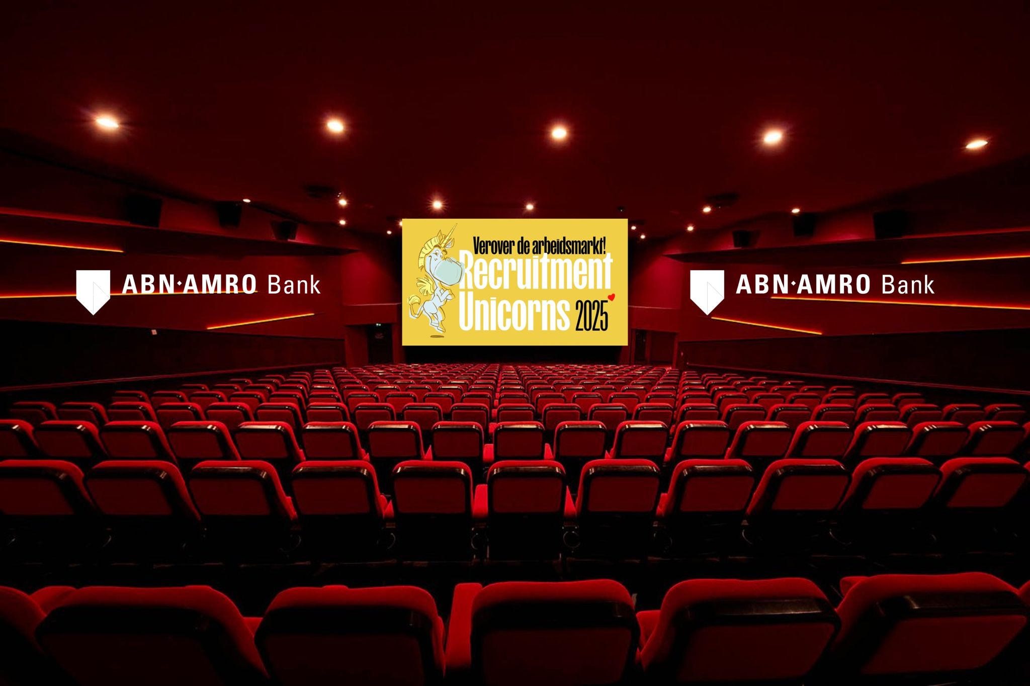 Weet je wat gaaf is?! Als ABN AMRO Bank N.V. samen met een hele mooie groep van haar relaties naar je Pathe Theater Tour:

"𝐑𝐞𝐜𝐫𝐮𝐢𝐭𝐦𝐞𝐧𝐭 𝐈𝐧𝐬𝐩𝐢𝐫𝐚𝐭𝐢𝐨𝐧 𝐨𝐧 𝐒𝐭𝐞𝐫𝐨𝐢𝐝𝐬 ❤️"

komt op verschillende middagen. Word je blij van! Dank aan Kirsten van den Berg - Buijze, Marloes van Mackelenbergh-Nijhof Matthijs van Hekken en Thomas Bouwels

Bigger, Better and Bolder dan ooit en dat alles in een relax-seat bij Pathé Nederland. 


𝐇𝐞𝐭 𝐩𝐫𝐨𝐠𝐫𝐚𝐦𝐦𝐚 𝐨𝐧 𝐬𝐭𝐞𝐫𝐨𝐢𝐝𝐬 

Dagvoorzitter Nicol Tadema (hoe werkt inspiratie nou eigenlijk)?
Niet afwijzen, maar doorverwijzen van The talentpool community 
Rijden op de skills rodeo, met Diana Magielsen van Unique
Intermezzo van Nutzy | by Purple Squirrel Effect over inspiratie van Gen-Z
AI in recruitment ontketend – van potentie naar impact van Carv
Freelancers zijn toch geen paperclips van Lars Evers

Pauze (ja met popcorn)

De kunst van storytelling van Martin Koolhoven
Web van de toekomst met Dirk Driessen van Getnoticed 
Even over die tekst van Werkzoeken.nl
Guerilla Recruitment van Arjan Elbers


𝐌𝐚𝐚𝐫 𝐞𝐫 𝐢𝐬 𝐦𝐞𝐞𝐫:

He?! Ja natuurlijk, het is "Recruitment Inspiration On Steroids". Extra verrassingen tijdens de middag, gratis goodiebag met boeken, popcorn, filmvouchers en hele waardevolle waardebonnen...


𝐃𝐚𝐭𝐚:

04 september Pathé Groningen
11 september Pathé Utrecht
09 oktober Pathé Breda
06 november Pathé Zwolle
25 november Pathé Amsterdam

𝑻𝒊𝒄𝒌𝒆𝒕𝒔 𝒔𝒍𝒆𝒄𝒉𝒕𝒔 € 𝟗𝟓 (ex btw)!!

https://lnkd.in/efswjpnv

Ben er snel bij! Laat je inspireren❤️

#recruitmentunicorns 
#unicornsgroningen 
#unicornsutrecht 
#unicornsbreda 
#unicornszwolle 
#unicornsamsterdam