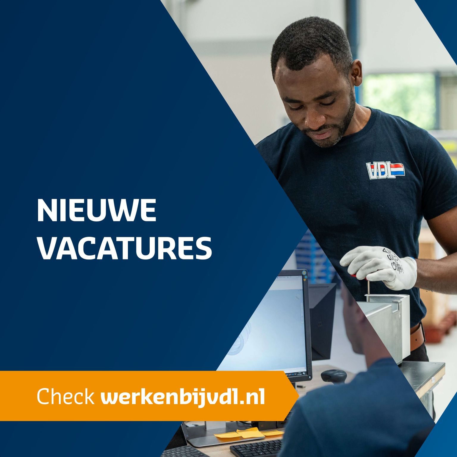 🔧 Wij zijn op zoek naar versterking! 💼 
Ben jij klaar voor een nieuwe uitdaging in een innovatieve en dynamische omgeving? 

📌 Openstaande vacatures:
- Teamleider Assemblage 
- Quality Engineer
- Projectspecialist
- Projectleider

https://lnkd.in/esXm-3j9
👉 Bekijk de vacatures en solliciteer vandaag nog!
Samen bouwen we aan de toekomst. 💪

#Vacature #werkenbijVDL #Engineering #Projectmanagement #Kwaliteit 