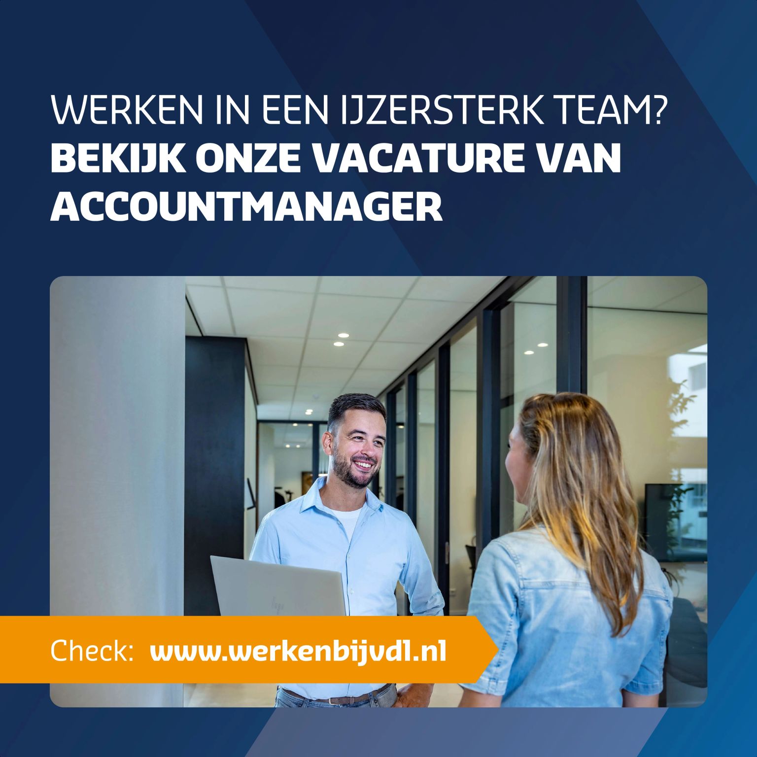 Ben jij een gedreven netwerker met een commerciële instelling? Wij zoeken een enthousiaste Accountmanager die relaties weet te bouwen én uit te breiden. Bekijk hier onze vacature: https://lnkd.in/eM5XTxJV

We hopen jou binnenkort te mogen verwelkomen in ons team!

#werkenbijvdl #vacature #krachtdoorsamenwerking #accountmanager