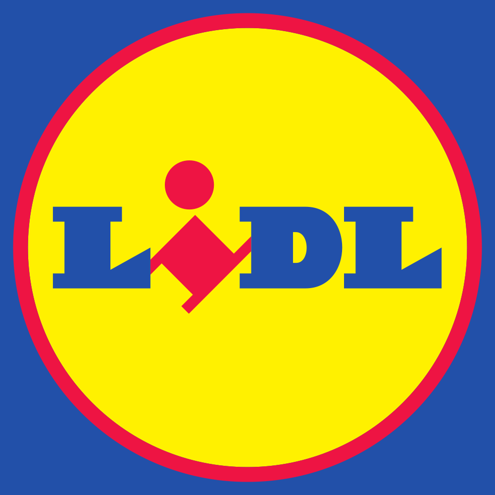 Het logo van Lidl