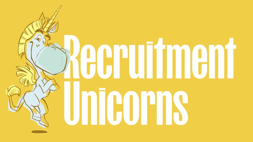 Het logo van Recruitment Unicorns